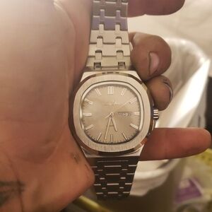 Silver Stainless Steel Watch